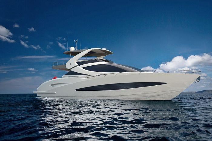 78 Ft Reka Bentuk Baru Kapal Layar Mewah